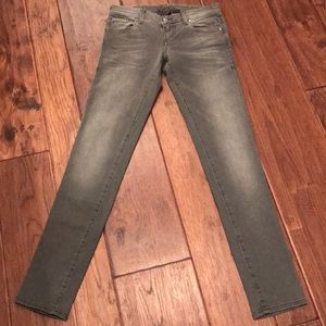 Armani Exchange Denim Jeans I’m Distressed Gray